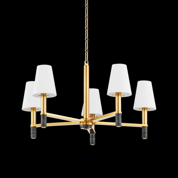 PARAMUS CLEAR FUNCTIONAL DESIGN CHANDELIER