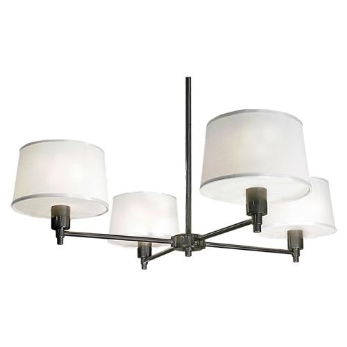 Real Simple 4-Light Chandelier in Various Finishes and Shades