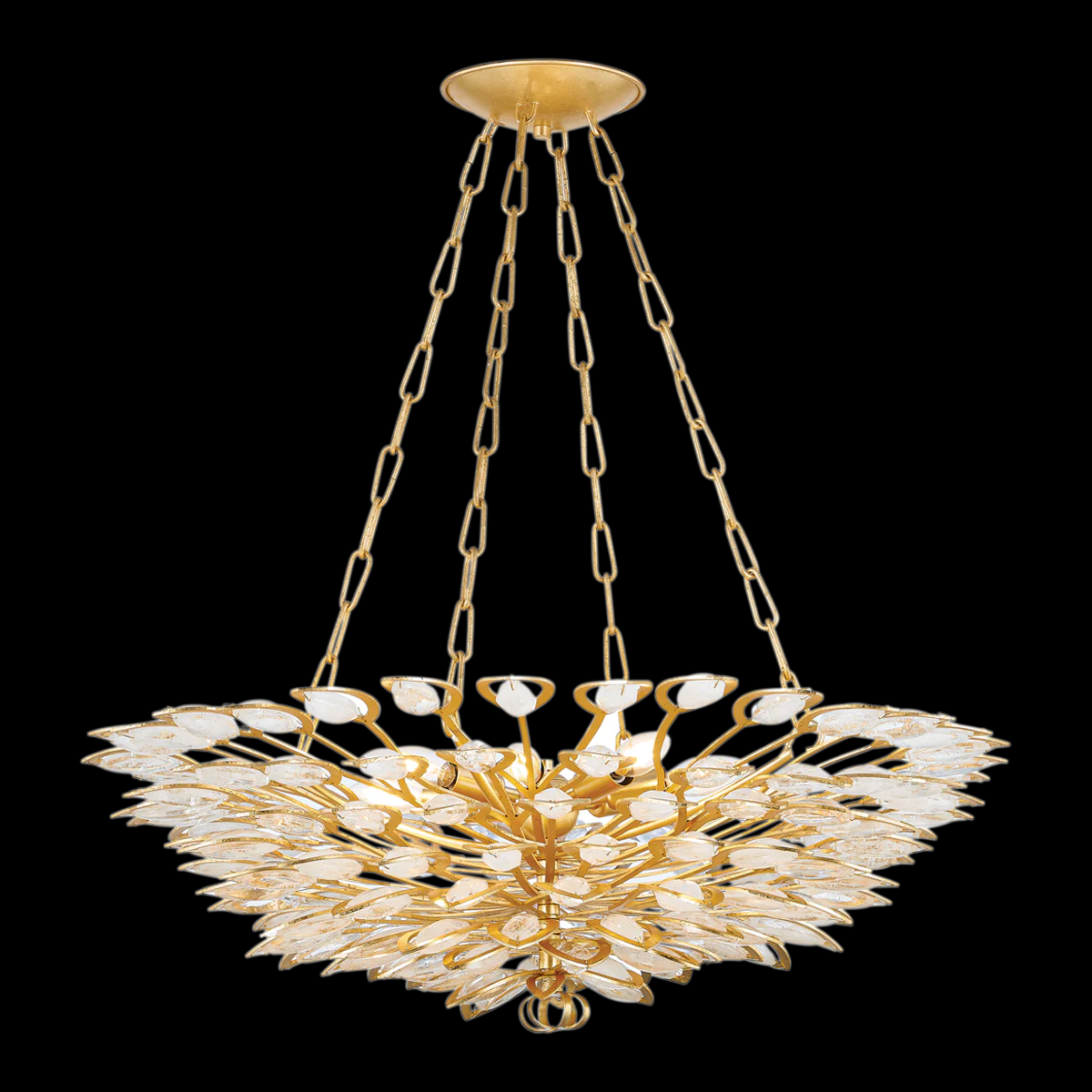 VITTORIA CLEAR FUNCTIONAL DESIGN CHANDELIER