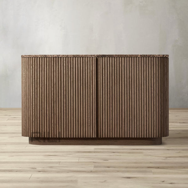 Mulholland Stone Double-Door Sideboard
