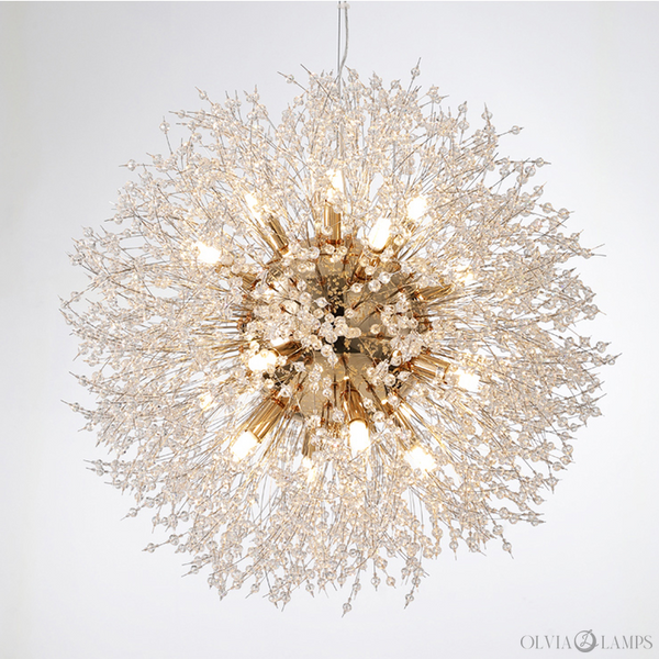 Dandelion Modern Crystal Pendant Light