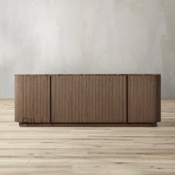 Mulholland Stone 4-door Sideboard