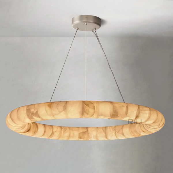 Rivager Lisse Round Chandelier 31" 41" 61"D