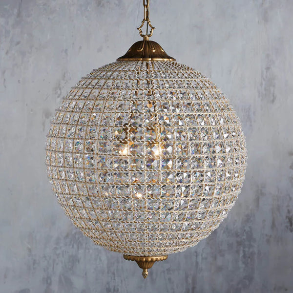 Poppy Round Chandelier