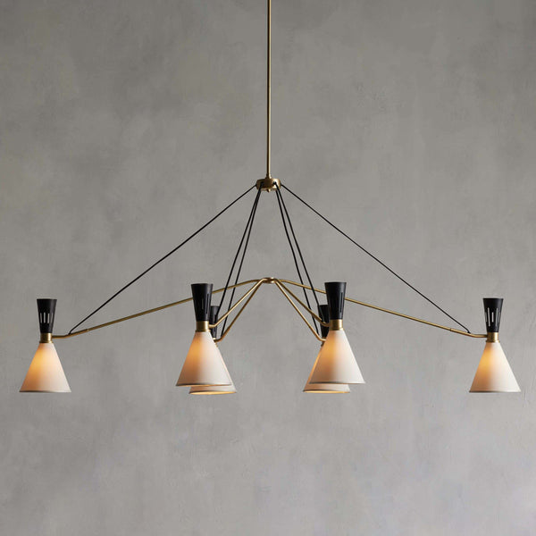 Ramsey 6-Light Linear Chandelier