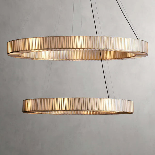 Jeunet 2-Tier Round Chandelier