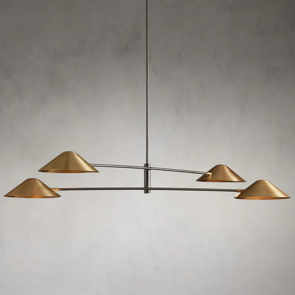 Simms 4-Light Linear Chandelier