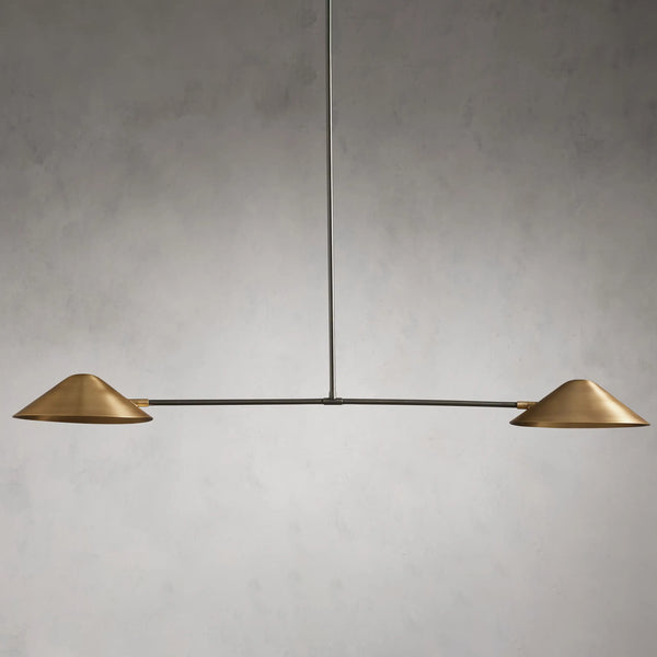 Simms 2-Light Linear Chandelier