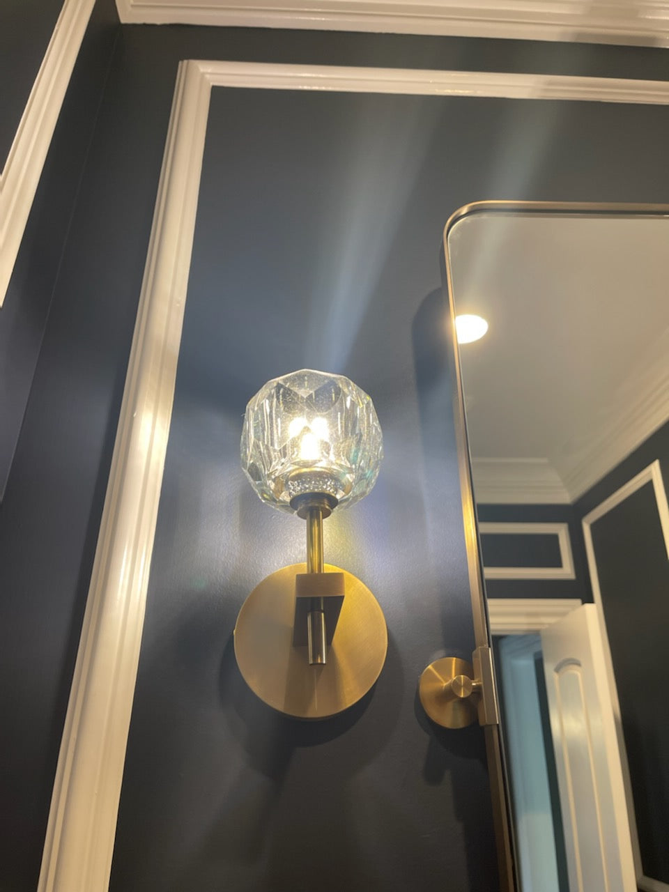 Velique Crystal Ball Pendant & Wall sconce