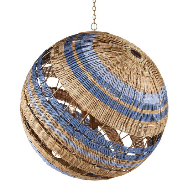 Senjyo Tilted Orb Chandelier