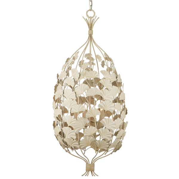 Maidenhair Cream Chandelier