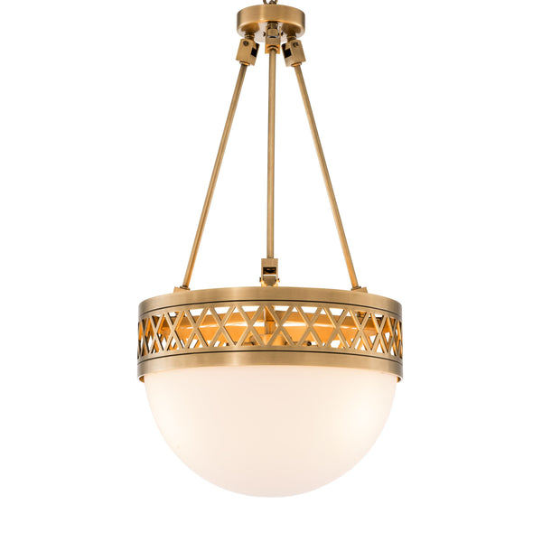 Bistroquette Modern Brass Chandelier - [Brass] - Eichholtz