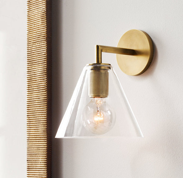 UTILITAIRE FUNNEL SHADE SCONCE