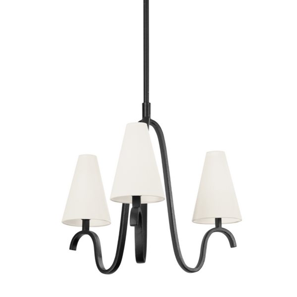 Melor 3-Light Chandelier