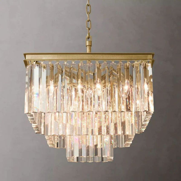 Franky Classicm Square Chandelier 22"