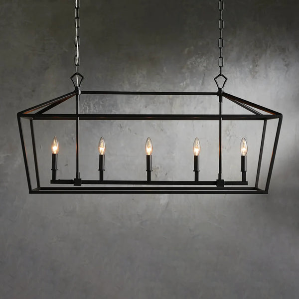 Garnet 41" Rectangular Chandelier