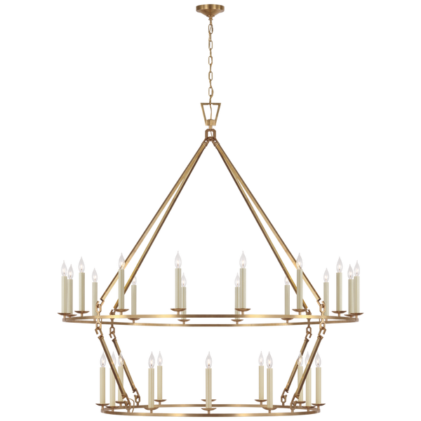 Darlana Oversized Two Tier Chandelier