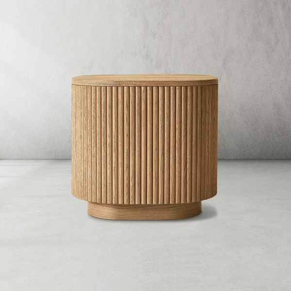 Mulho Wood Square Side Table