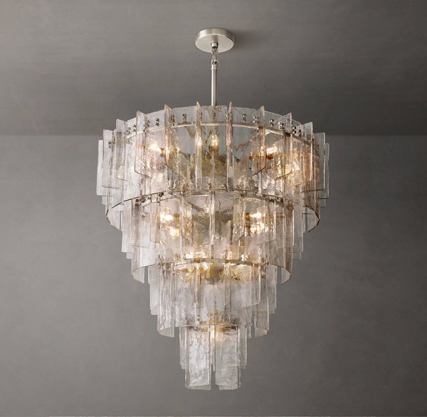 Lotticey  Tired Round Chandelier 47"