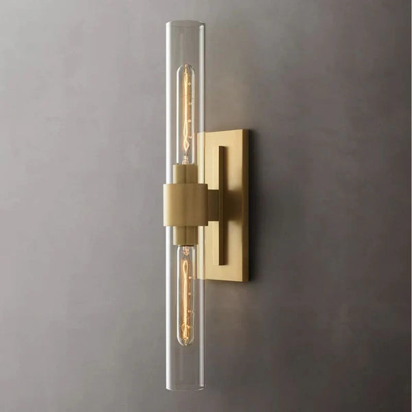 Manory Glass Cup Linear Wall Sconce