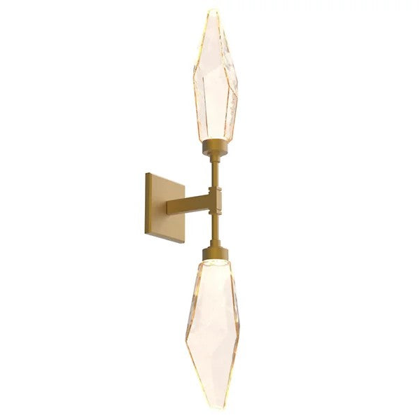 Rock Crystal Double Wall Sconce