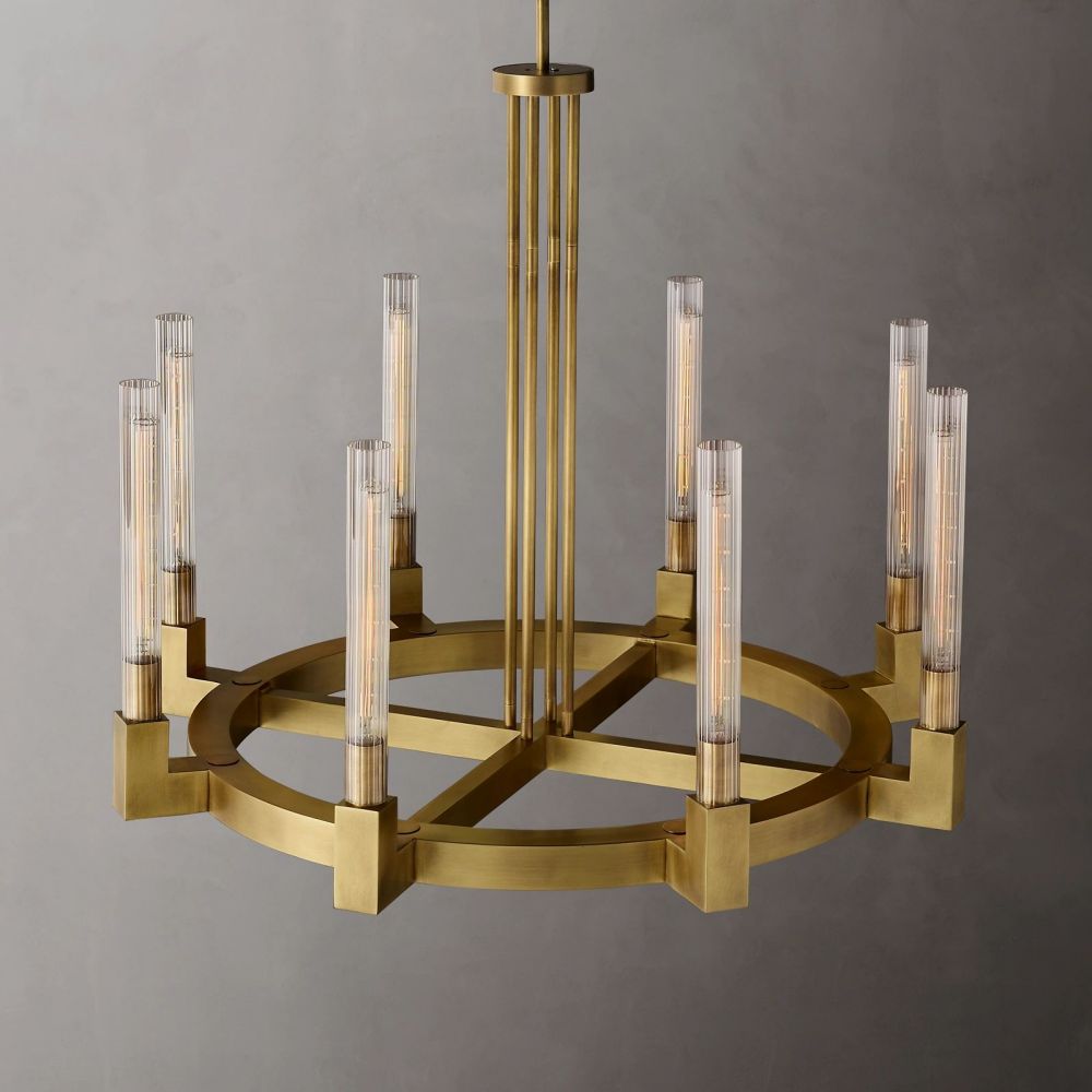 Cannele Round Chandelier 36"