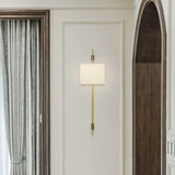 Vela Rectangular Bar Sconce - Rectangular Shade