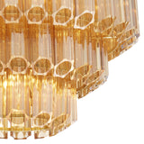 Vittoria S Modern Glass Chandelier - [Gold] - Eichholtz