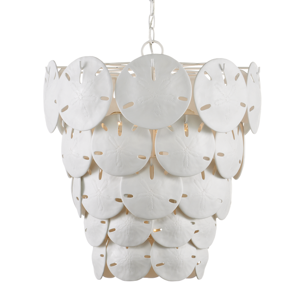 Tulum White Chandelier