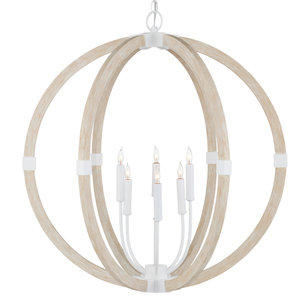 Bastian Sandstone Orb Chandelier