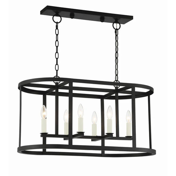 Bryant 6-Light Geometric Chandelier