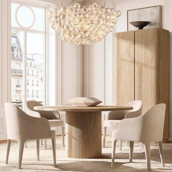 Mulho Round Wood Dining Table