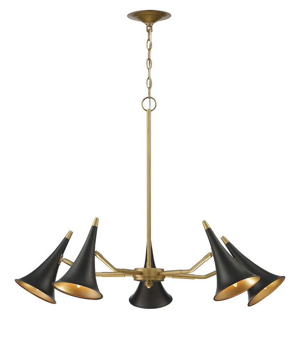 Clarion 5-Light Statement Modern Chandelier