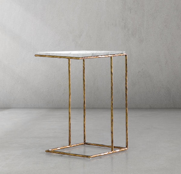 Thaddeus Mable C-Shaped Side Table