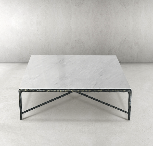 Thaddeus Marble Square Coffee Table 36" 48" 60"