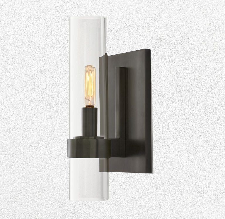 Manory Glass Cup Wall Sconce