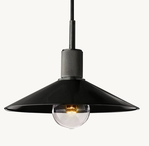 UTILITAIRE METAL SLOPE SHADE PENDANT