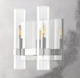 Ravelle Double Wall Sconce For Art Blown Glass