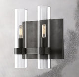 Ravelle Double Wall Sconce For Art Blown Glass