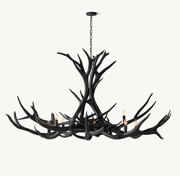 NATURAT ANTLER CHANDELIER 60"
