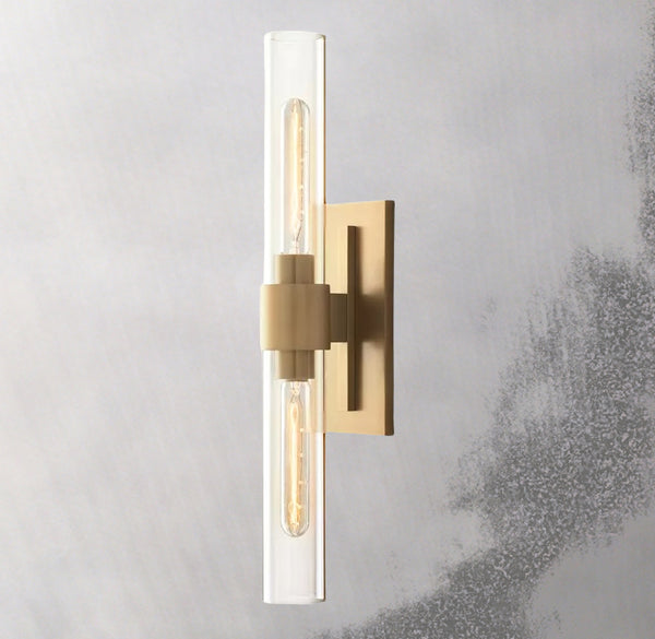 Ravelle Linear Wall Sconce For Art Blown Glass