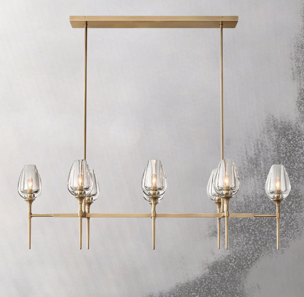 Tulip Linear Chandelier 52"