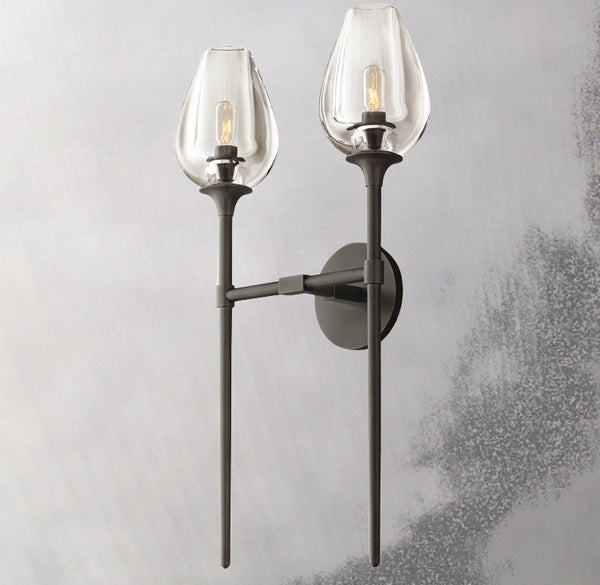 Tulip Double Wall Lamp 24”H