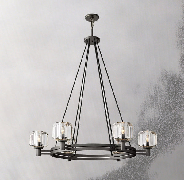 INTRODUC DEMARET ROUND CHANDELIER " 48