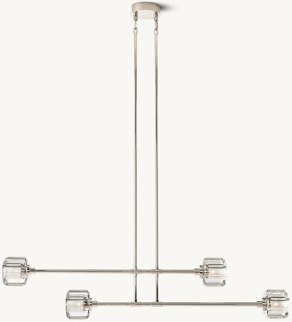 DEMARET MOBILE LINEAR CHANDELIER 54"