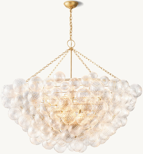 TALIA ROUND CHANDELIER 56"