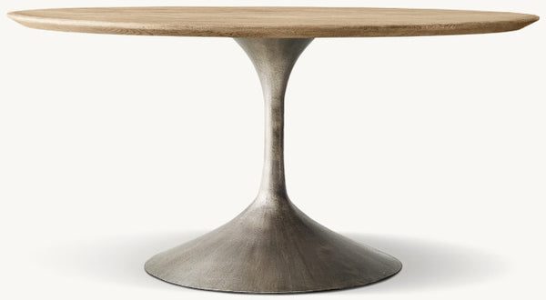 Aero Wood Round Dining Table