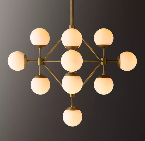 Keefe Cluster Chandelier 33"D