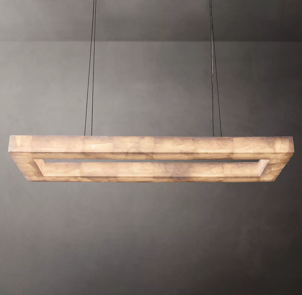 Rival Rectangle Chandelier 54"