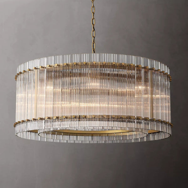 San Marcon Round Chandelier 37"